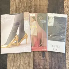 ワンポイント ストッキング 3点セット