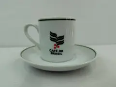 CAFÉ DO BRASIL デミタスカップ ソーサー付き　ビンテージ　非売品