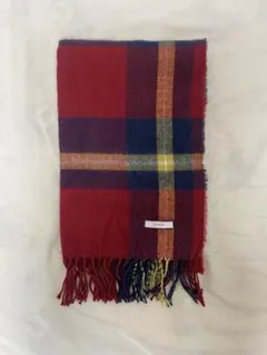 jouetie チェック柄 マフラー 赤