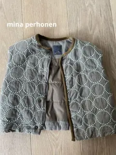 minaperhonen タンバリン　キッズ　ベスト 100cm