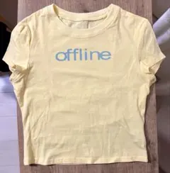 レディース 黄色Tシャツ