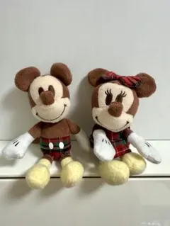 午後の紅茶　ミッキー　ミニー　ぬいぐるみ