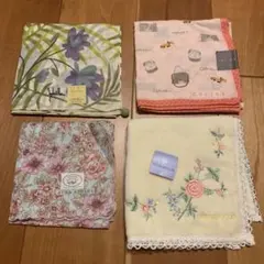 ブランド　ハンカチ　4枚　未使用タグ付