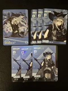 アークナイツ kayou コレクションカード スカジ