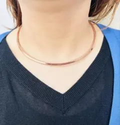 銅シンプル チョーカー