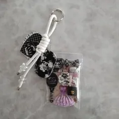 c❤︎c パックキーホルダー PURPLE SPECIAL