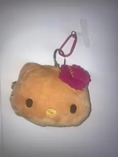 日焼けキティ　ぬいぐるみキーホルダー
