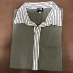 TAKÉO KIKUCHI オリーブグリーン ポロシャツ サイズ4