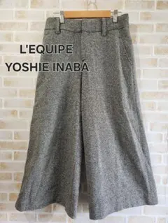 yoshie inaba　ヨシエイナバ　シルク100％スカート　９号 ピンチェックスカート】｜【yoshie inaba(ヨシエイナバ)】｜BIGI