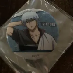 銀魂　ジャンフェス　坂田銀時　缶バッジ　新品未使用　JF