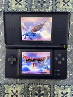 (ジャンク) 任天堂　DSライト　(エナメルネイビー) 充電器セット！