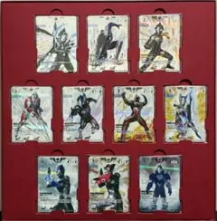 来*者様 ウルトラマンカードゲーム　コレクションポイント景品　プロモ　各1枚　計 ウルトラマンカードゲーム スターターデッキ01 超時空の英雄たち