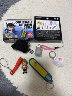 USJ 名探偵コナン キャラクターキーホルダーセット 全5点 まとめ売り
