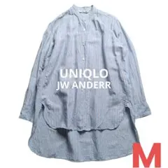 JW ANDERSON×ユニクロ リネンブレンド スタンドカラーシャツ 春夏のサムネイル