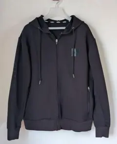 AddElm アドエルム　黒 　フルジップパーカー　羽生結弦選手着用　サイズL