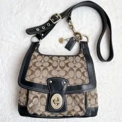美品】COACH ショルダーバッグ ターンロック レガシー 65th Y2K - メルカリ