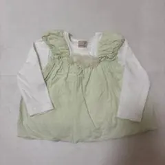 petit main 重ね着風トップス 90