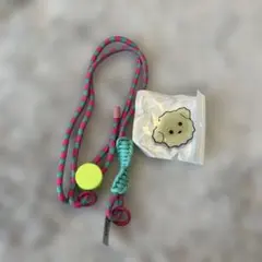 スマホショルダーストラップ スマホグリップ　モフモフ犬　わんこ