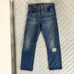LVCリーバイス501XX 1947年復刻リペア加工デニムW29オリジナル