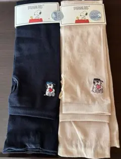 SNOOPY アームカバー冷UV 刺繍　オラフ　ひんやり　スヌーピー