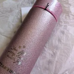 スターバックスバレンタイン2026グリッターピンク355ml新品未使用未開封