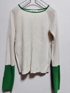 しまむら Rose Farm ソデ ハイショク プルオーバー M