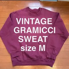 希少★グラミチ　刺繍ワンポイント　スウェット トレーナー　ヴィンテージ