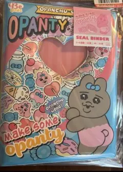 おぱんちゅうさぎ　シール帳　ボンボンドロップシール