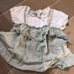 après les cours フリル付きトップス 110