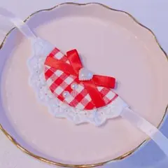 ぬい服　スタイ　いつぬい　赤