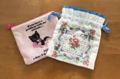 PAUL&JOE ポールアンドジョー ポーチ & 巾着袋ノベルティ 非売品