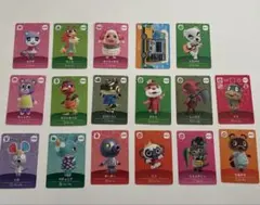 amiiboカード　みすず　ちゃちゃまる　モニカ