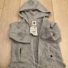ZARA フード付きグレーパーカー 98cm