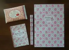 マロンクリーム ノート 鉛筆