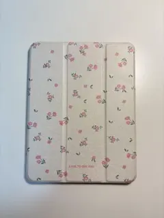 花柄 iPadケース LOVE TO SEE YOU