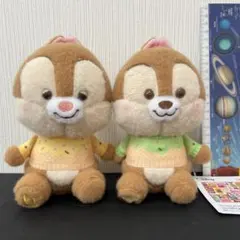 ミッキー&フレンズ　ミルキーボア　アイスセーター　チップとデール ぬいぐるみ