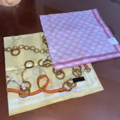 セリーヌ　ハンカチ　2枚セット　未使用