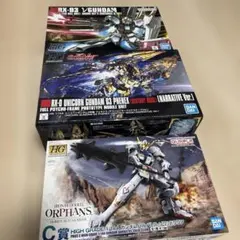 ガンプラ HG 3種セット ガンダム バルバトス 他