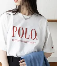 Polo ホワイト Tシャツ