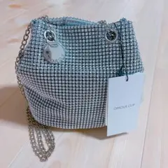 シャイニー巾着ショルダーバッグ【軽量2WAY】