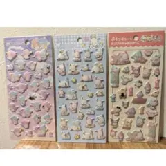 24時間以内発送⭐️サンリオぷくっとシール ３枚セット