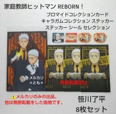 笹川了平 REBORN! ブロマイド カード キャラガム ステッカー シール
