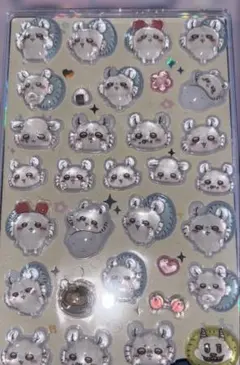 ちいかわボンボンドロップシール モモンガ