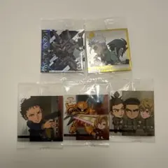 ガンダムシールウエハース vol.5 SR含む計5種セット