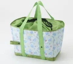 サンリオ　ハンギョドン　保冷バック　お買い物バック　しまむら　緑