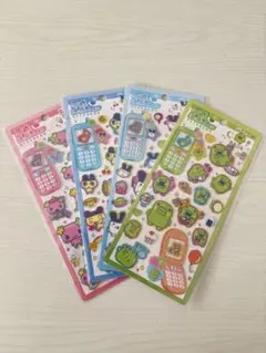 たまごっち平成はっぴーフォン　4枚　まめっち　みみっち　くちぱっち　ふらわっち