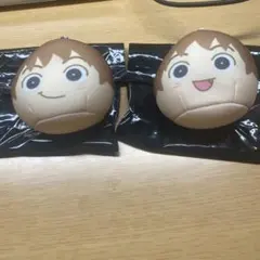 忍たま乱太郎 おまんじゅうにぎにぎマスコット 不破雷蔵 鉢屋三郎 双忍