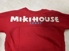 s*a様 MIKI HOUSE 赤 トレーナー 90