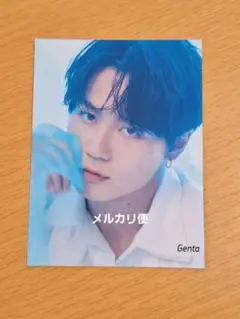 Myojo 　厚紙カード　切り抜き　松田元太　阿達慶　千井野空翔