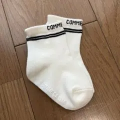 COMME CA ISM ベビー靴下 ホワイト　11〜12センチ